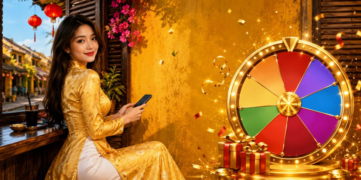 Giải thưởng may mắn tại Hội An với trang phục áo dài truyền thống