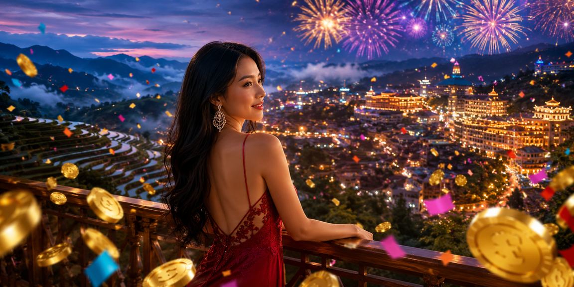Lễ hội giải trí và casino sôi nổi tại Sa Pa với người tham dự trong không khí náo nhiệt