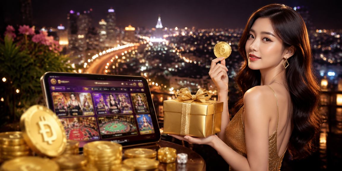 Khung cảnh giải trí casino trực tuyến tại Việt Nam với người chơi đang tham gia các trò chơi phổ biến